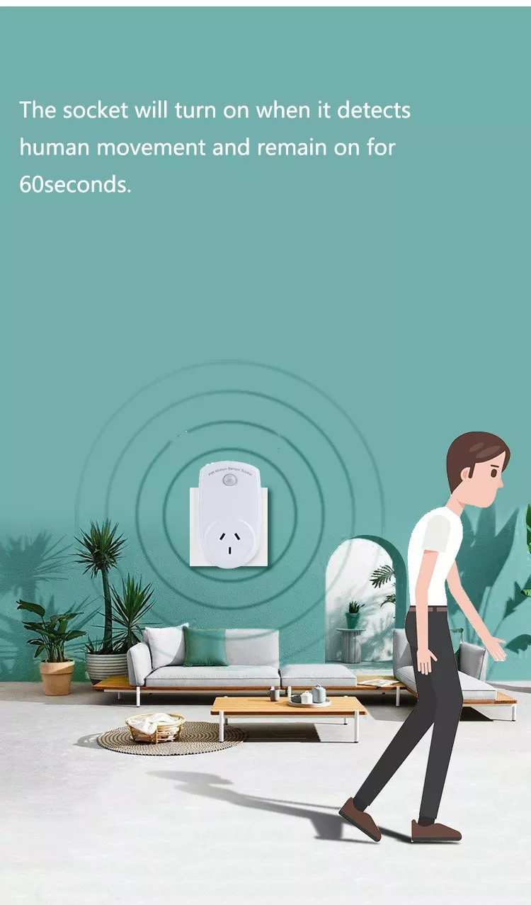 AU Motion Sensor Socket